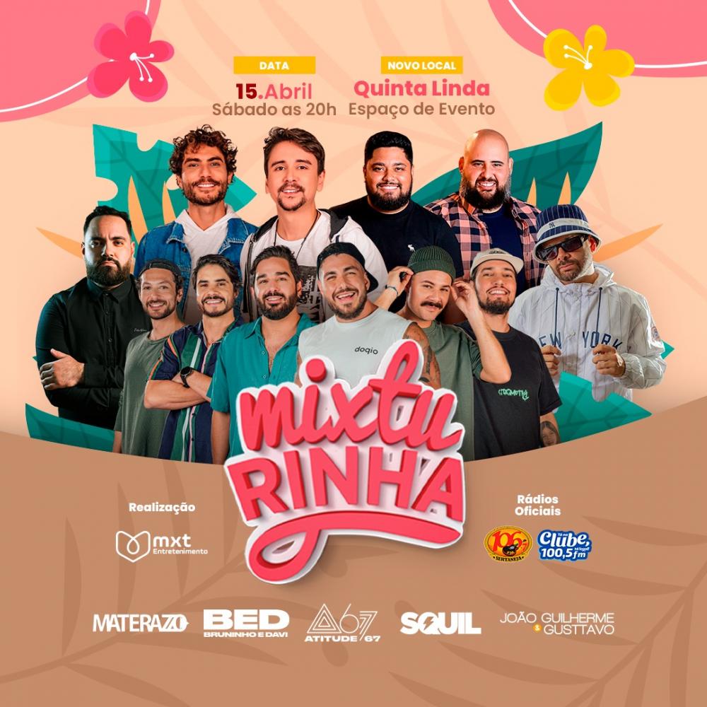 Atitude 67 e Bruninho & Davi se apresentam no Mixturinha em Ribeirão Preto/SP