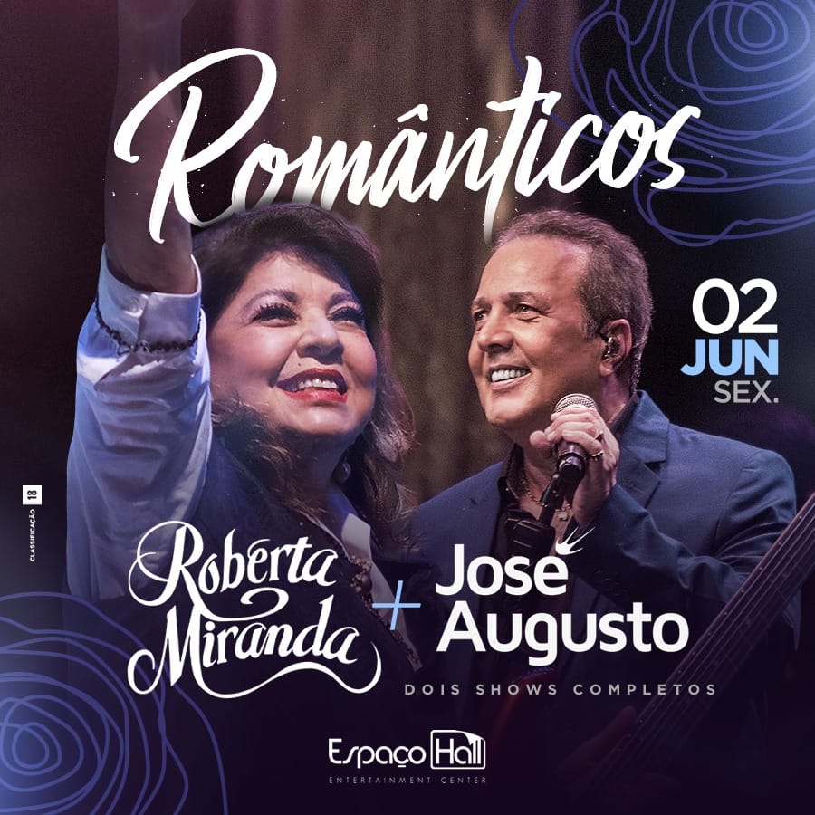 Roberta Miranda e José Augusto apresentam a turnê 