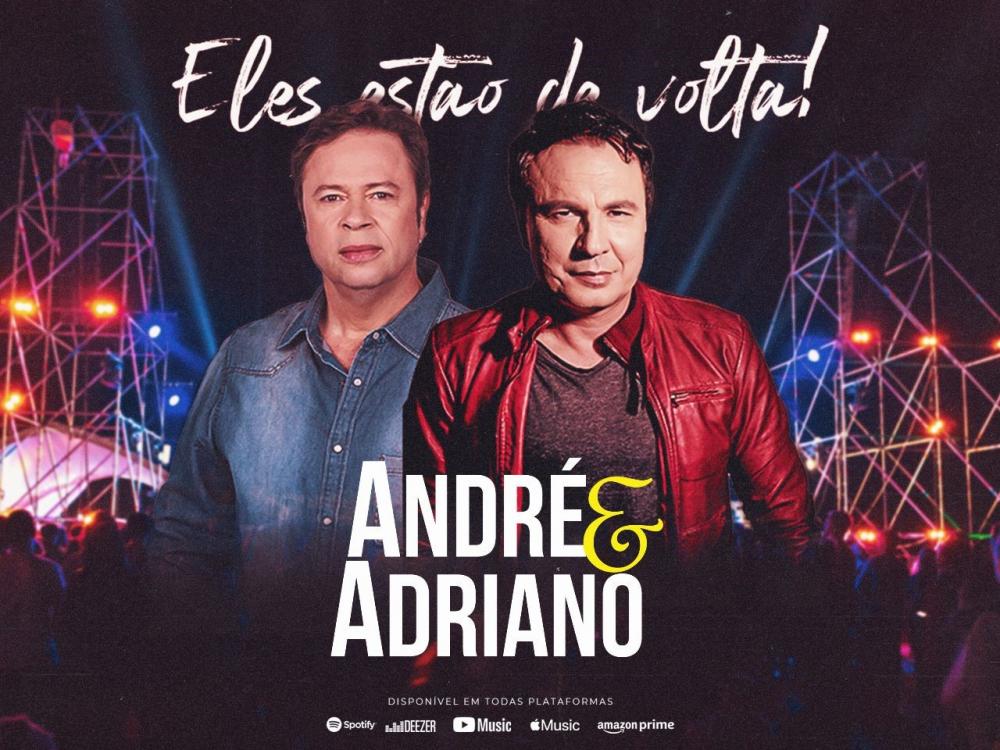 Dupla sertaneja “André & Adriano” anuncia retorno aos palcos do Brasil
