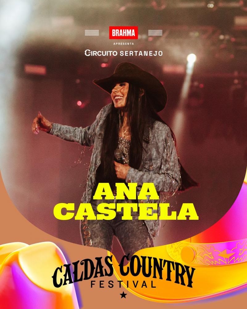 Novo casal do sertanejo, Ana Castela e Gustavo Mioto cantarão no Caldas Country Festival