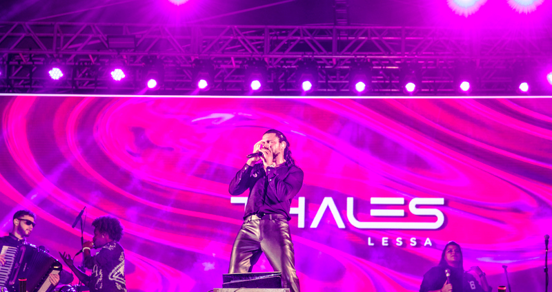 Thales Lessa se apresenta na festa Nordestina