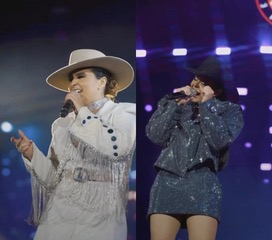 As rainhas chegaram! Maiara e Maraisa brilham com looks exclusivos no Jaguariúna Rodeo Festival