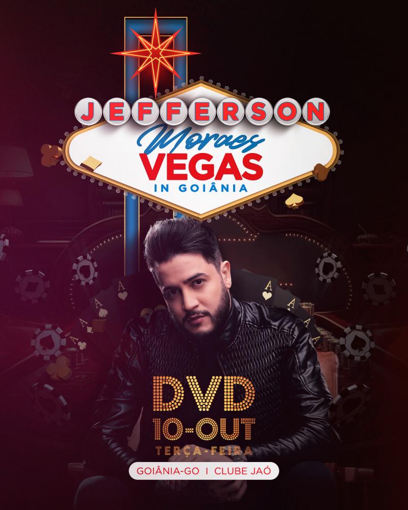 Jefferson Moraes anuncia gravação de DVD “Vegas In Goiânia”