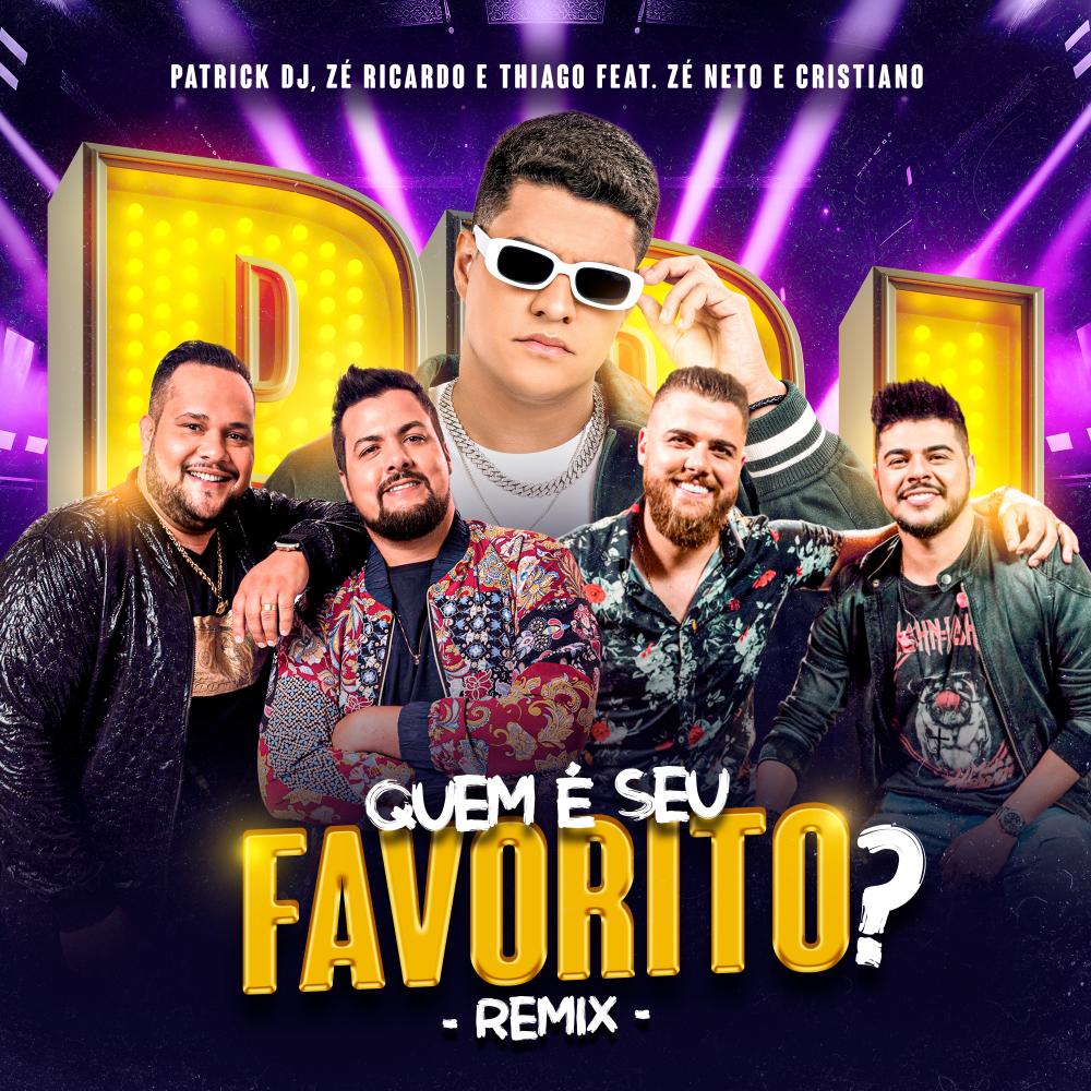 Zé Ricardo & Thiago e Patrick DJ lançam remix de 