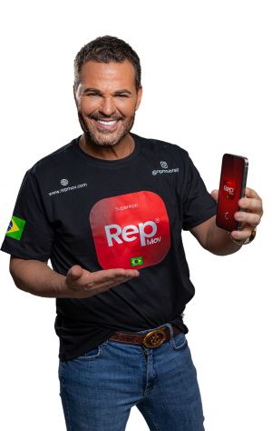Cantor Eduardo Costa lança o Super App RepMov Brasil
