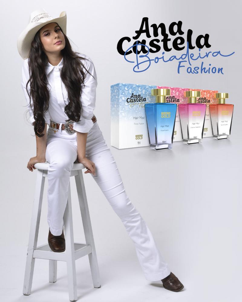 Ana Castela lança perfume capilar e é a nova embaixadora da marca de cosmético