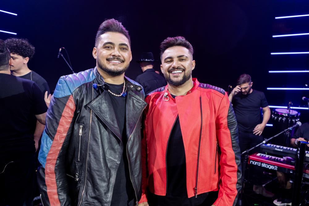 Thiago e Samuel gravam DVD em São Paulo