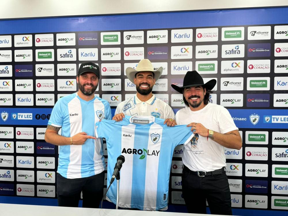 Em parceria inovadora, AgroPlay é a nova patrocinadora do Londrina EC