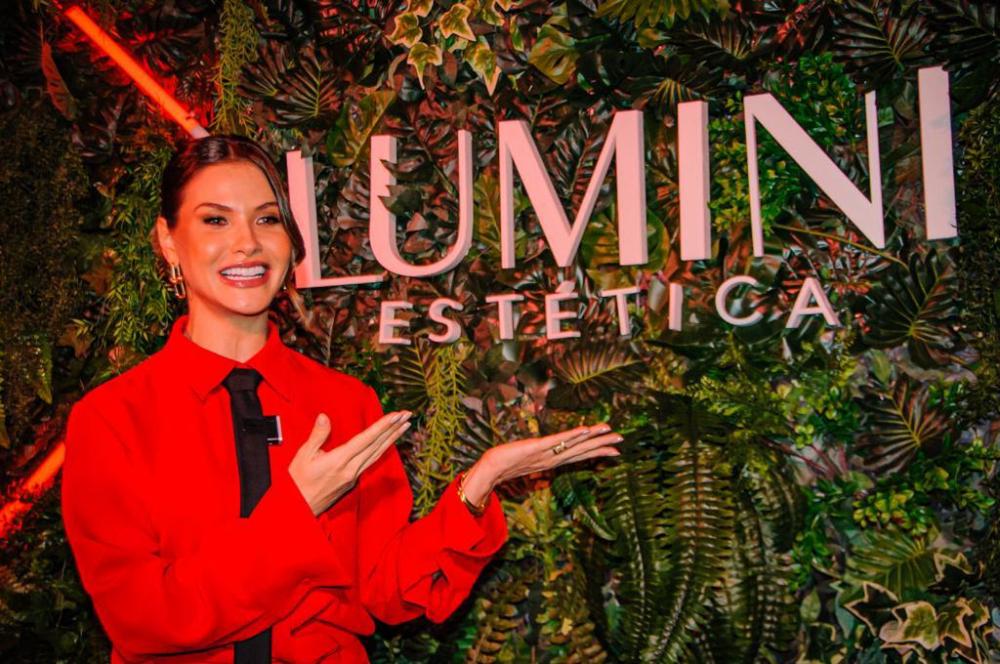 Andressa Suita inaugura franquia da Lumini Estética no Mato Grosso