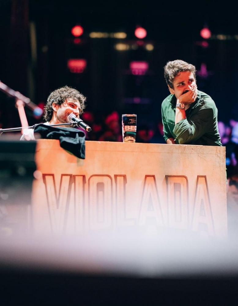 Violada BeD é marcada por mais de três horas de show e participações especiais