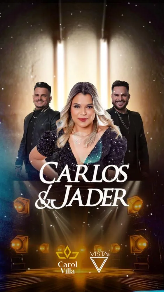 Carol Villa anuncia mais uma participação especial em seu DVD: a dupla Carlos e Jaderupla Carlos e Jader