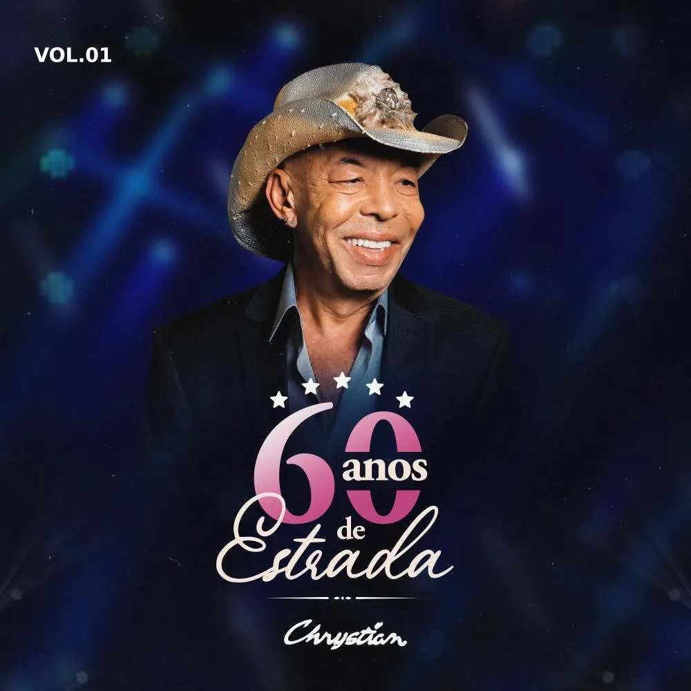 Chrystian lança 4 faixas do audiovisual "60 Anos de Estrada"