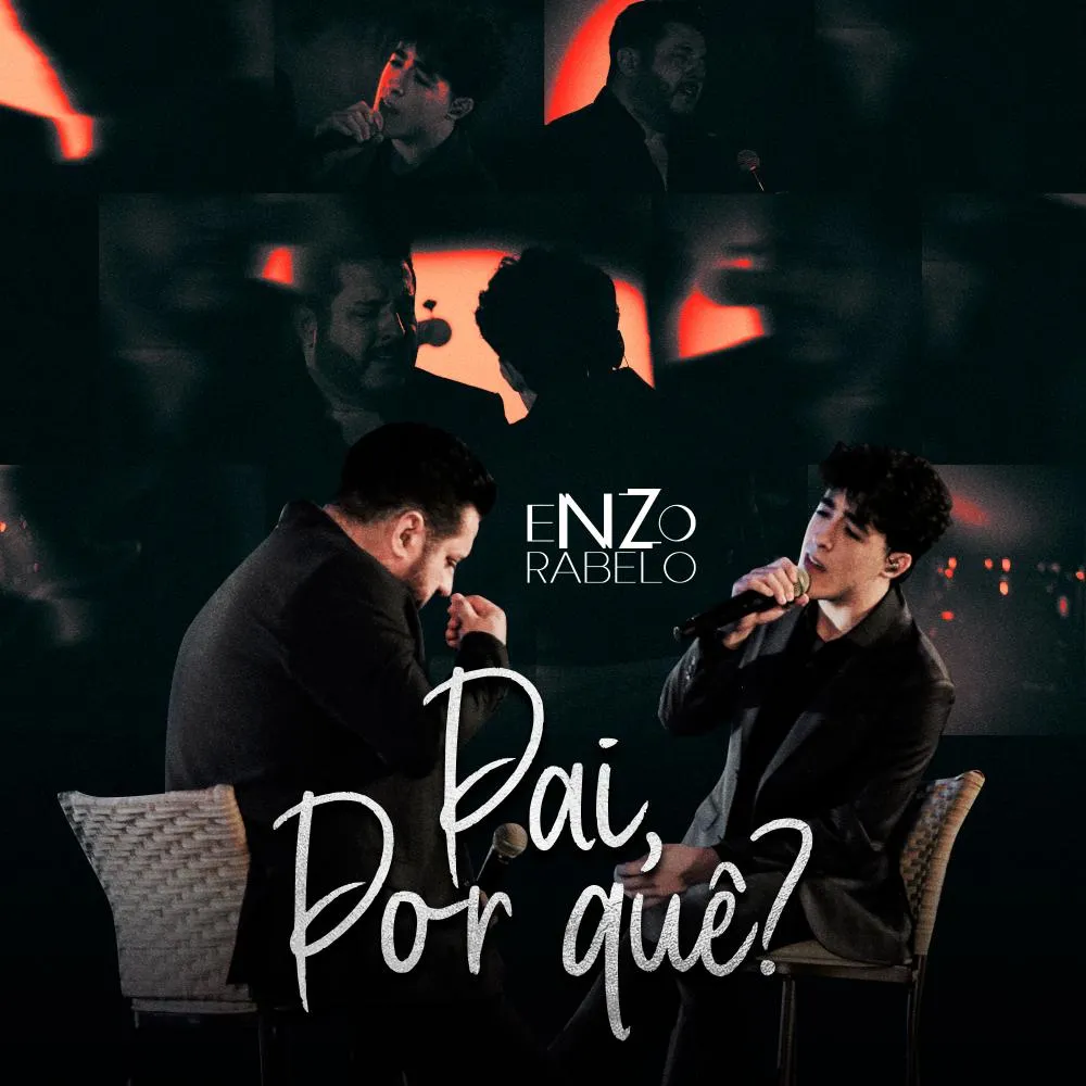 "Filho, por que tá tão calado?", Enzo Rabelo emociona o pai Bruno, dupla com Marrone, em novo single