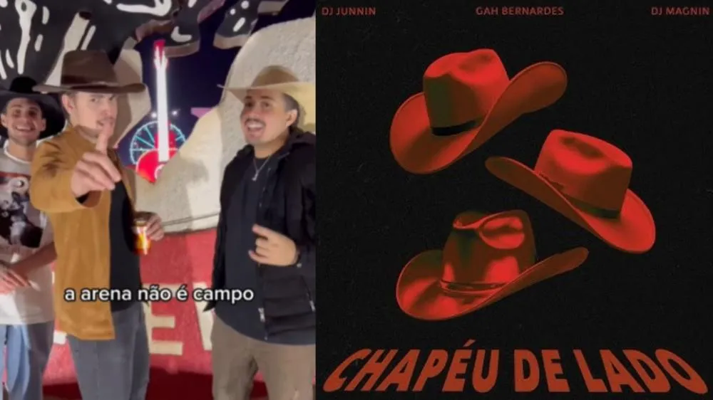 Gah Bernardes lança "Chapéu de Lado" e cria trend no Barretão