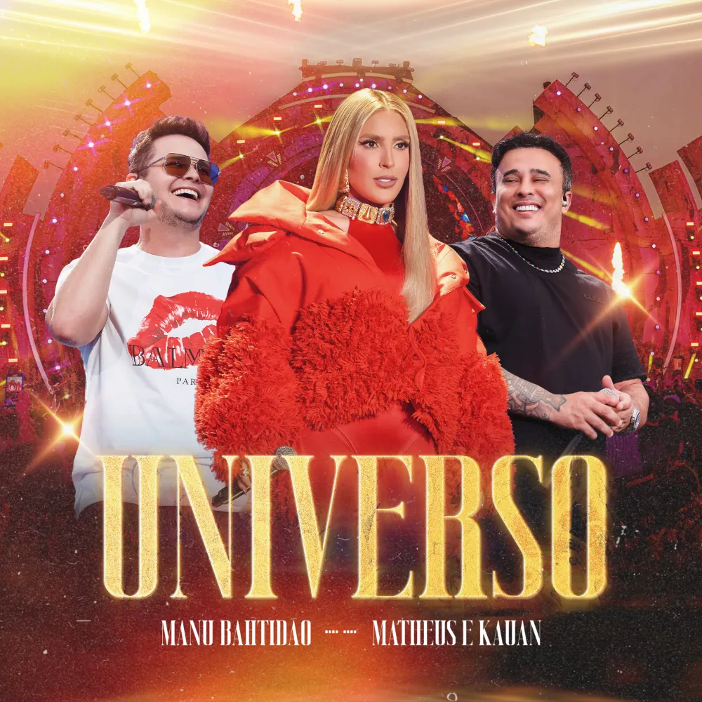 Manu se une a Matheus & Kauan em nova versão de “Universo”