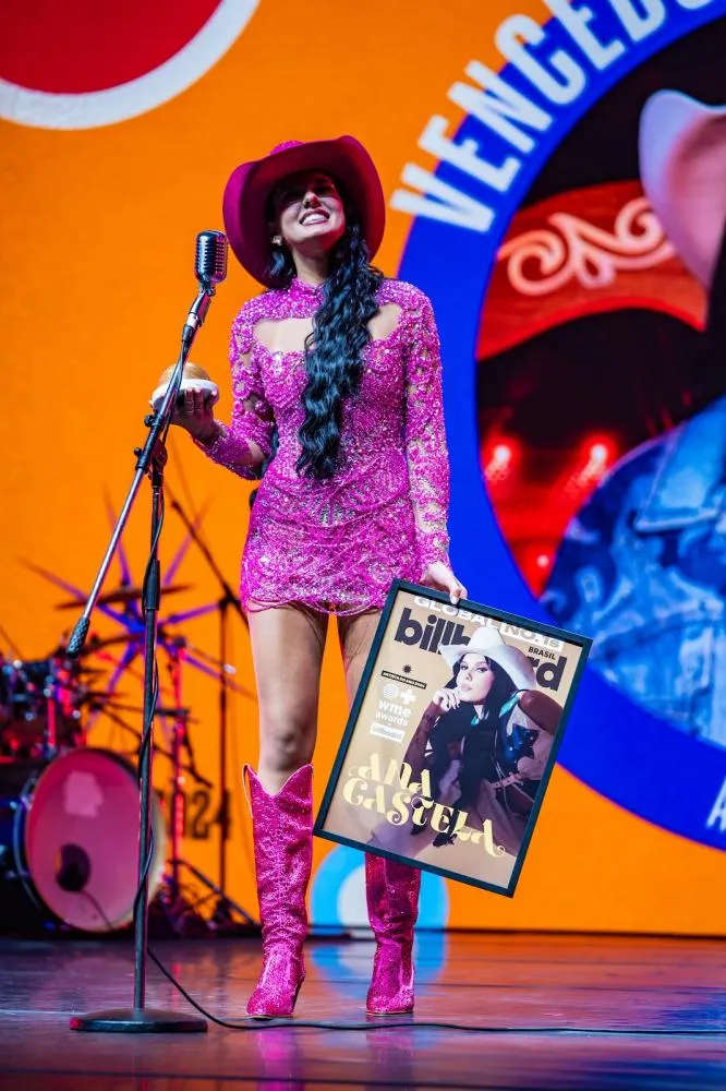 Ana Castela é a vencedora do WME Awards Billboard como Artista do Ano