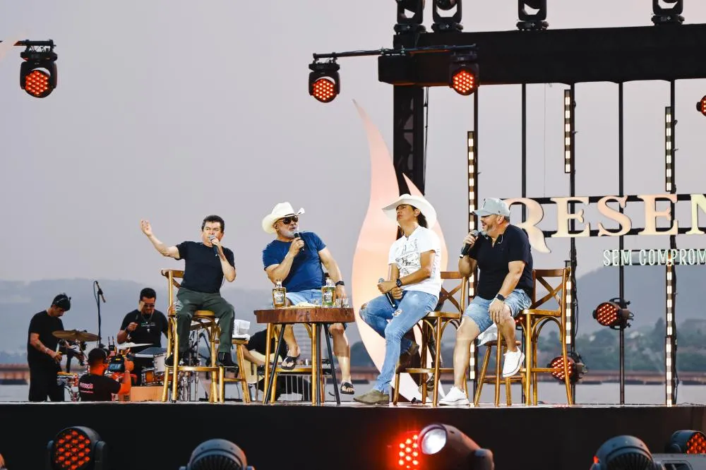 Rionegro e Solimões e Emílio e Eduardo lançam Bloco 1 do DVD “Resenha Sem Compromisso”