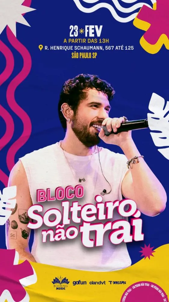 Gustavo Mioto anuncia segunda edição do 'Bloco Solteiro Não Trai' em São Paulo