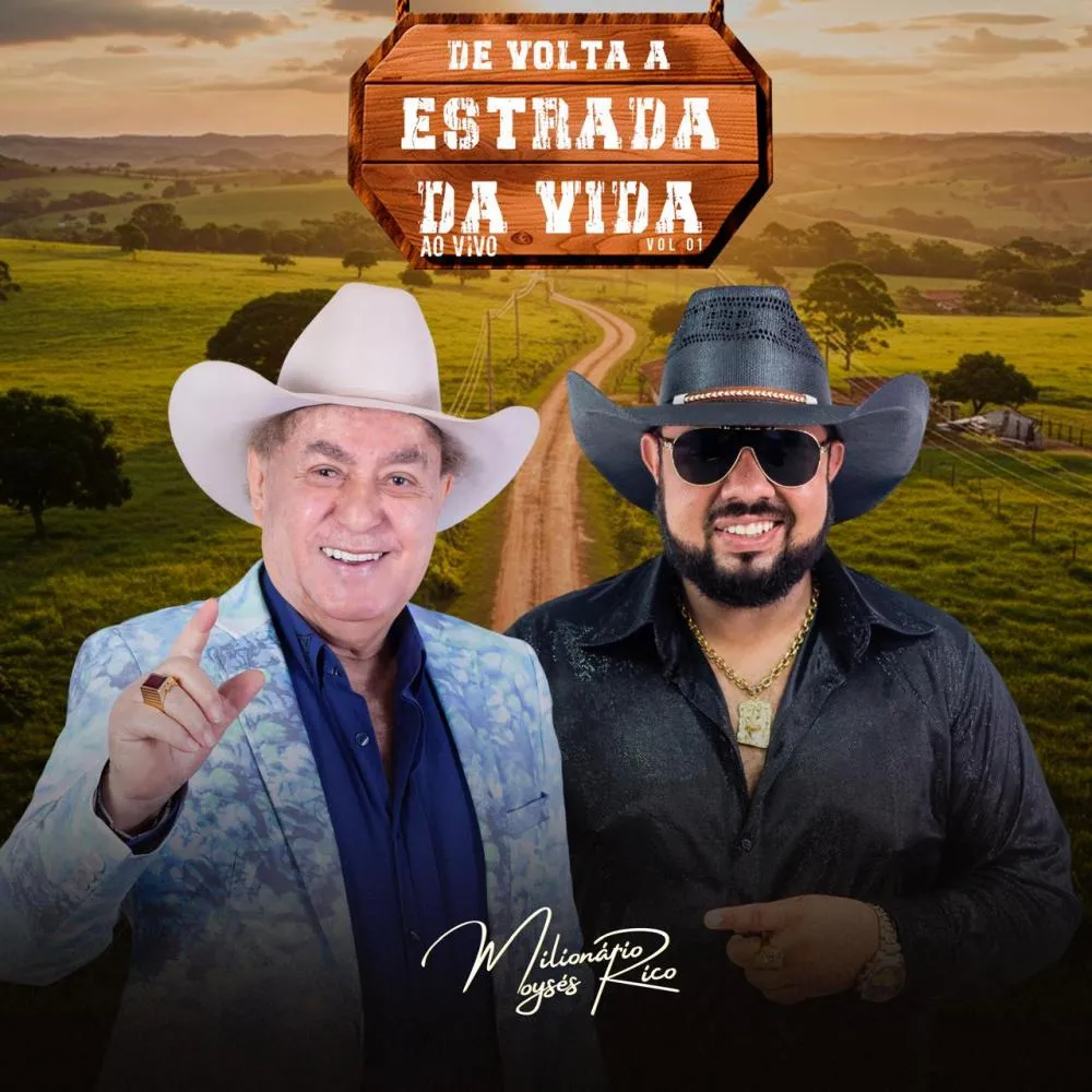  Milionário e Moysés Rico lançam o 1° EP “De Volta à Estrada da Vida” - Vol. 1