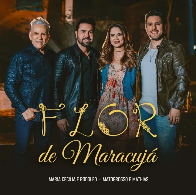 As duplas Maria Cecília & Rodolfo e Matogrosso & Mathias se unem para o lançamento de “Flor de Maracujá”