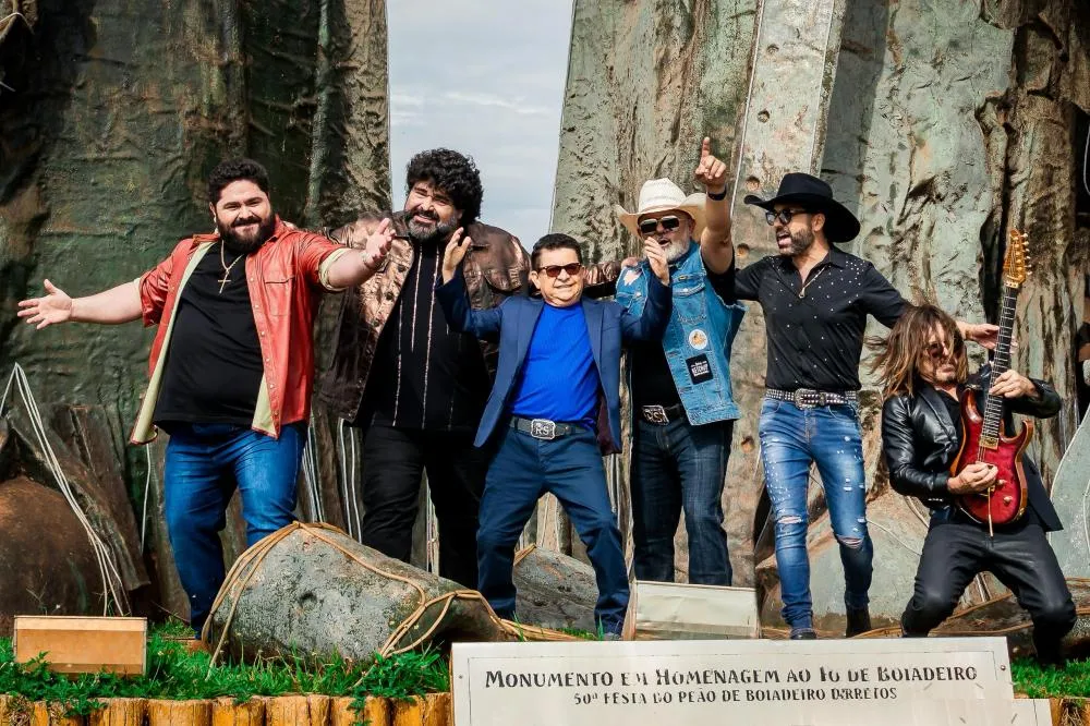 Sertanejos gravam clipe de música tema dos 70 anos da Festa do Peão de Barretos