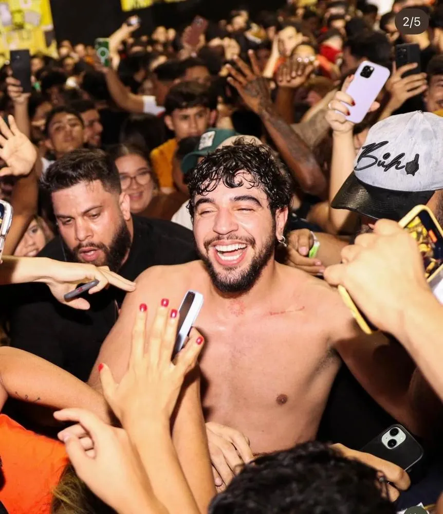 Nattan arrasta multidão no Parárraiá com show inesquecível em Belém