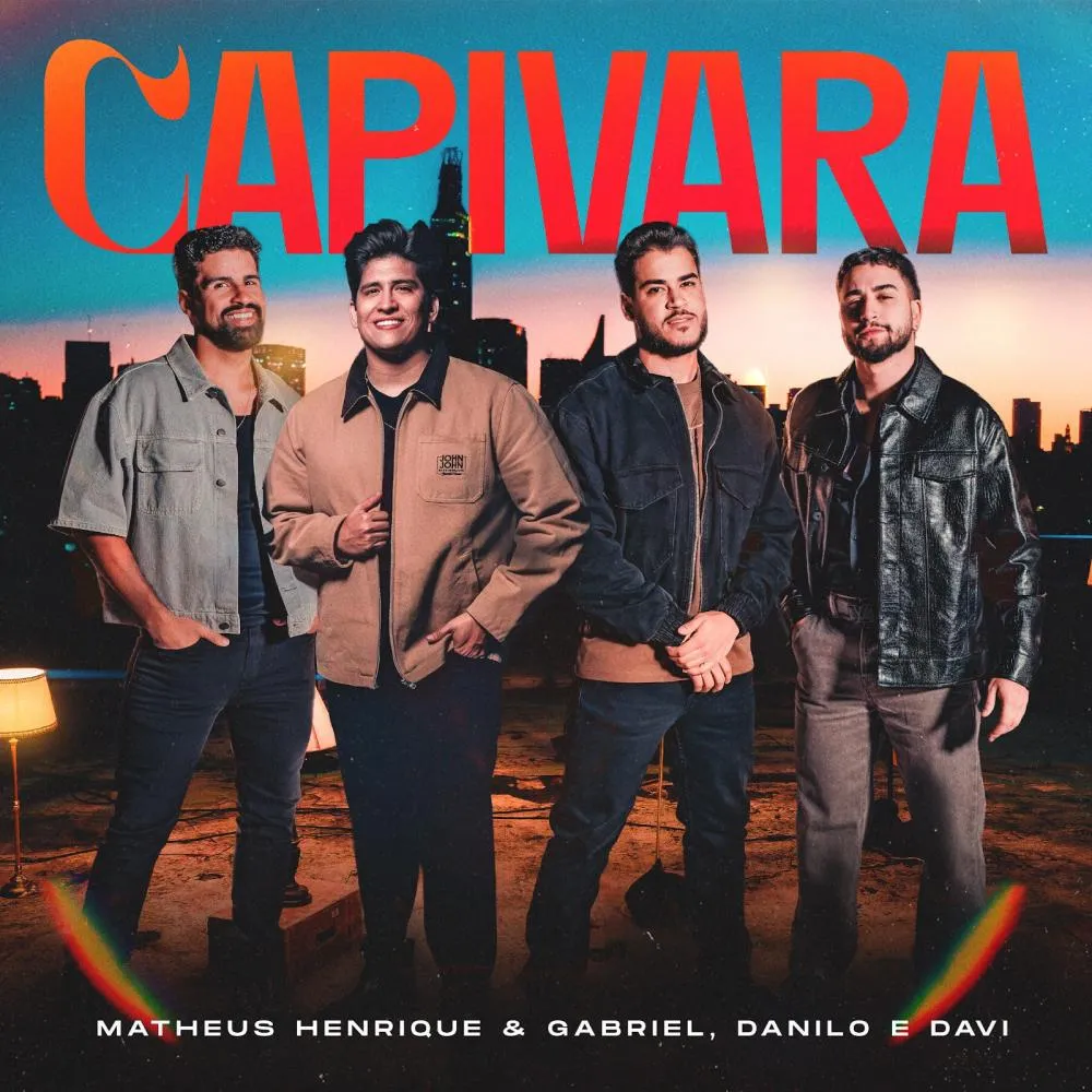 Matheus Henrique e Gabriel lançam o single “Capivara” com Danilo e Davi