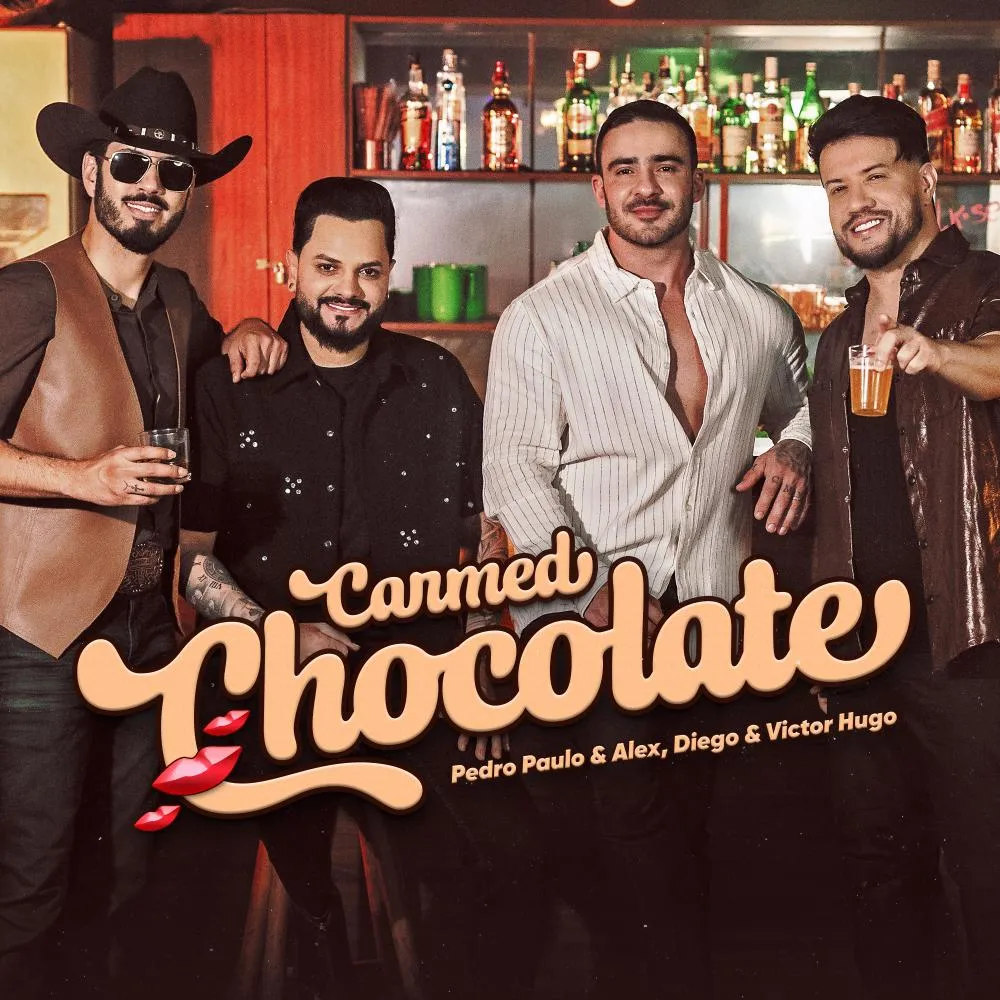 Pedro Paulo & Alex lançam “Carmed Chocolate” em parceria com Diego & Victor Hugo