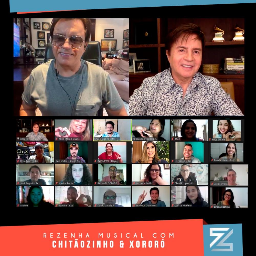 ReZenha musical recebe Chitãozinho e Xororó 